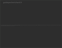 Tablet Screenshot of guidepecherichard.fr